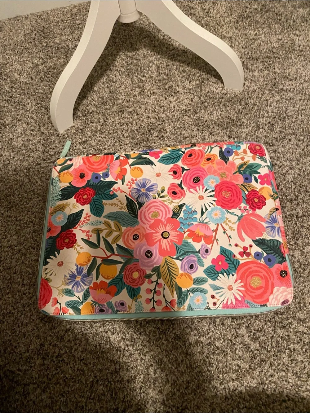 Floral Laptop Sleeve - Colorful Bloom Print by Rifle Paper Co
